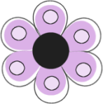 purple-dotted-flower-transparent